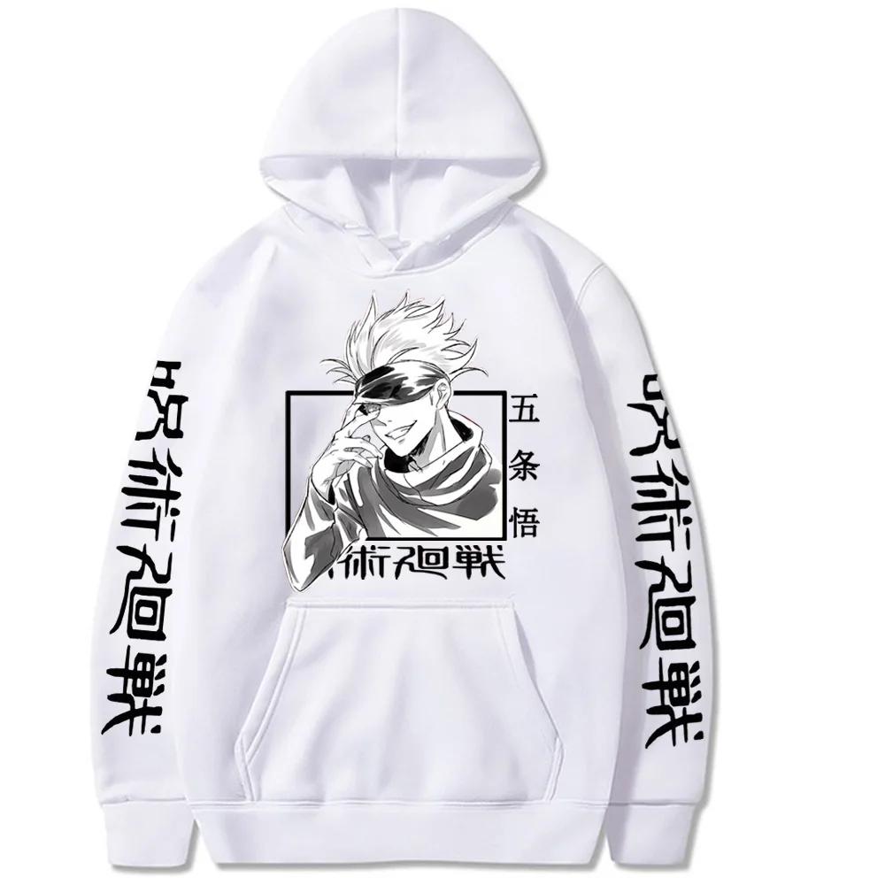 Jujutsu Kaisen Anime Hoodies Men Hoodie Yuji Itadori Ryomen Sukuna Printed Sweatshirt Casual Harajuku Pullover Stree